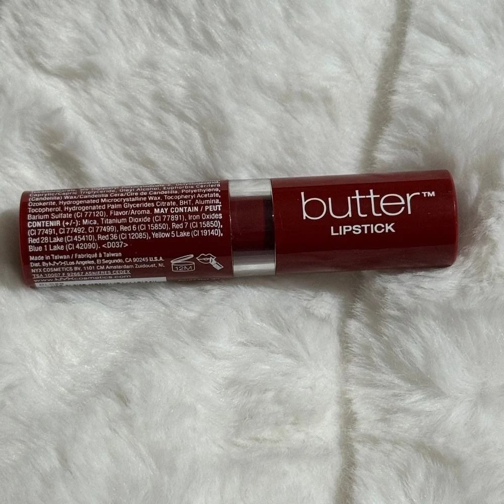 NYX Butter Lipstick - Lifeguard BLS29 - Deep Brick Red - NEW‎ Discontinued Rare